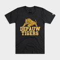 DePauw Tigers Retro Tiger Tee Hoodie, Sweatshirt | CoreVibeTees.com