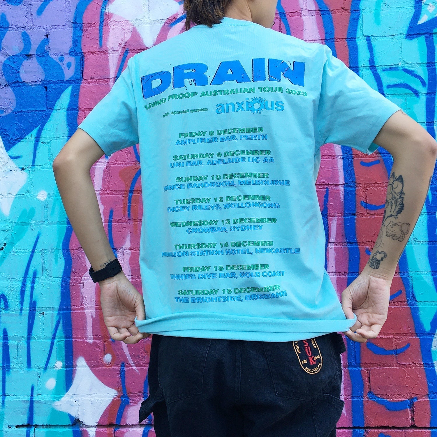2023 Tour T-Shirt (Lagoon) Hoodie, Sweatshirt | CoreVibeTees.com (Image 3)