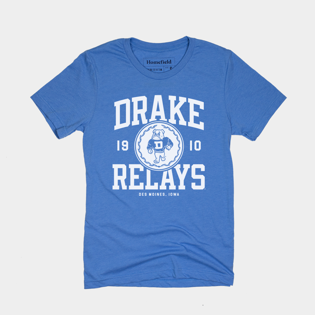 Drake Relays Retro Running Bulldog Tee Hoodie, Sweatshirt | CoreVibeTees.com