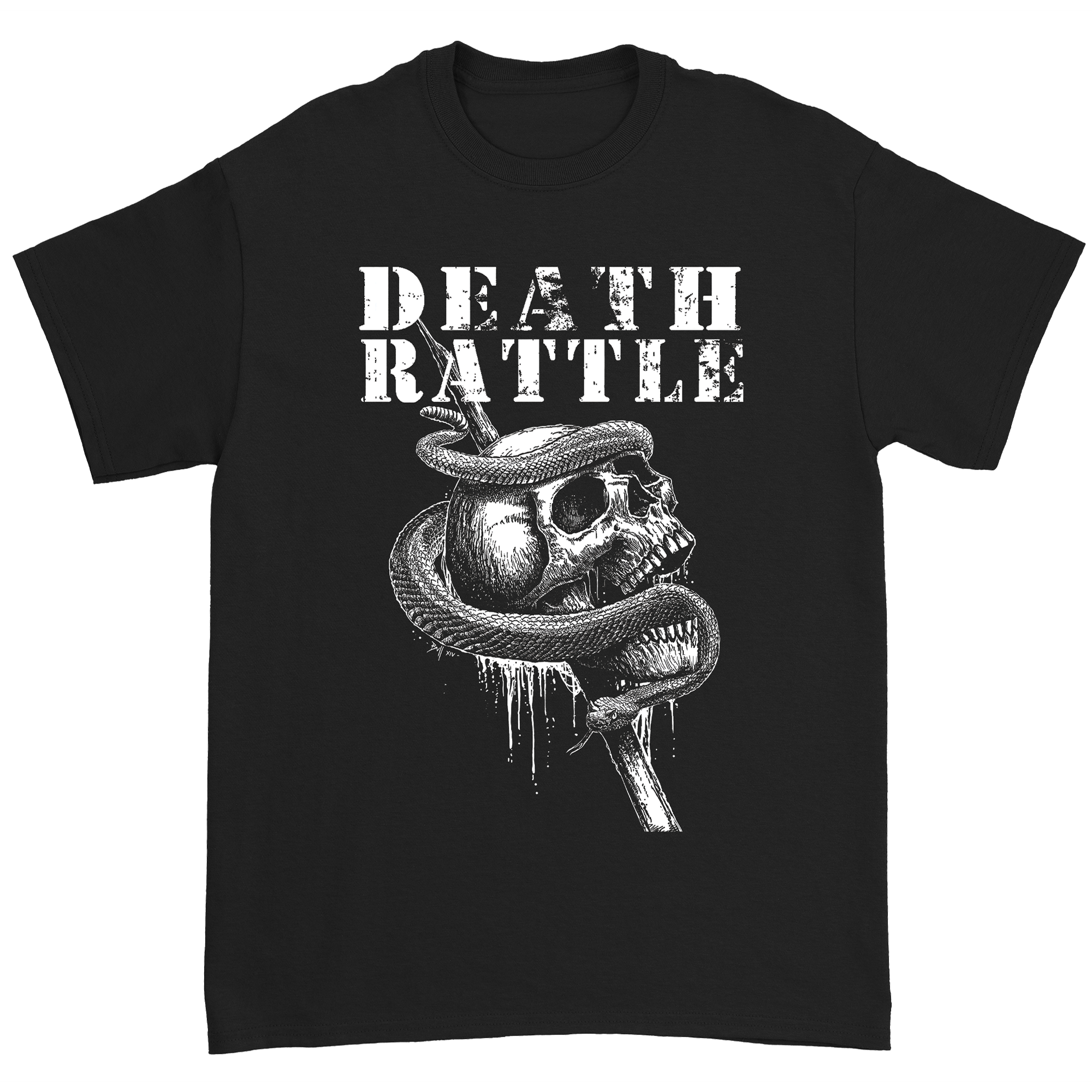 Death Rattle - SnakeSkull T-Shirt Hoodie, Sweatshirt | CoreVibeTees.com
