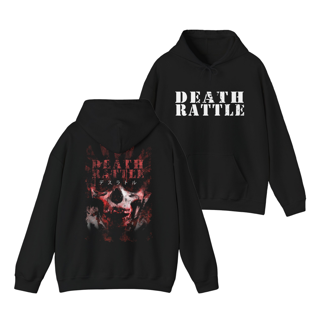 Death Rattle - Japan Skull Hoodie T-Shirts, Sweatshirt | CoreVibeTees.com (Image 1)