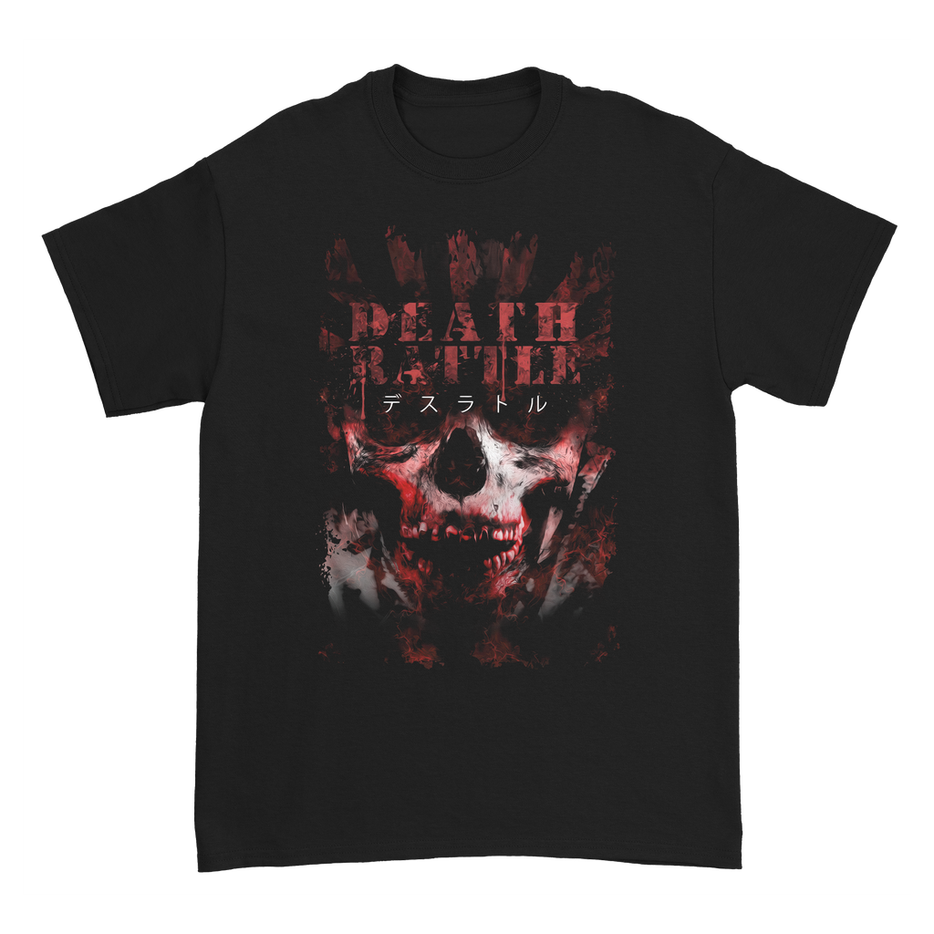 Death Rattle - Japan Skull T-Shirt Hoodie, Sweatshirt | CoreVibeTees.com