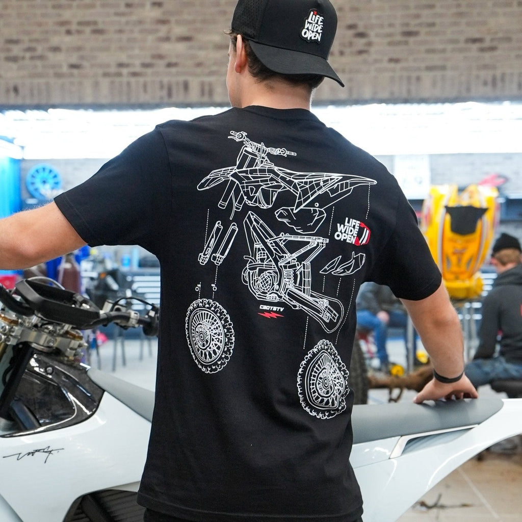 Dirtbike Blowup Tee Hoodie, Sweatshirt | CoreVibeTees.com (Image 4)