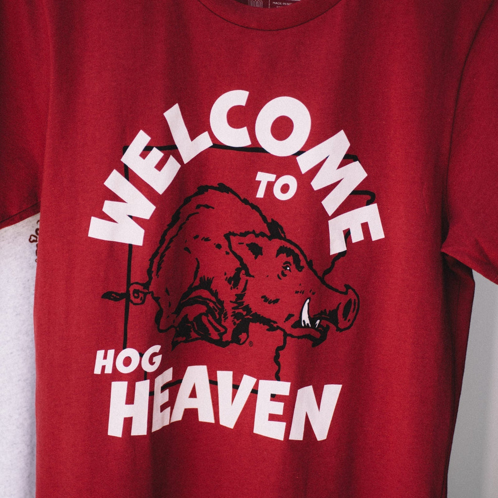 Welcome to Hog Heaven Vintage Arkansas Tee Hoodie, Sweatshirt | CoreVibeTees.com (Image 2)