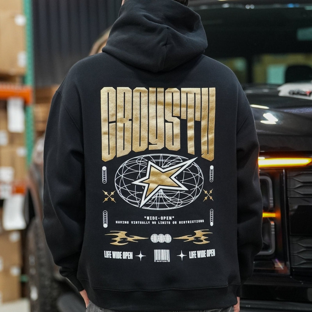 Gold EVO Hoodie T-Shirts, Sweatshirt | CoreVibeTees.com (Image 3)
