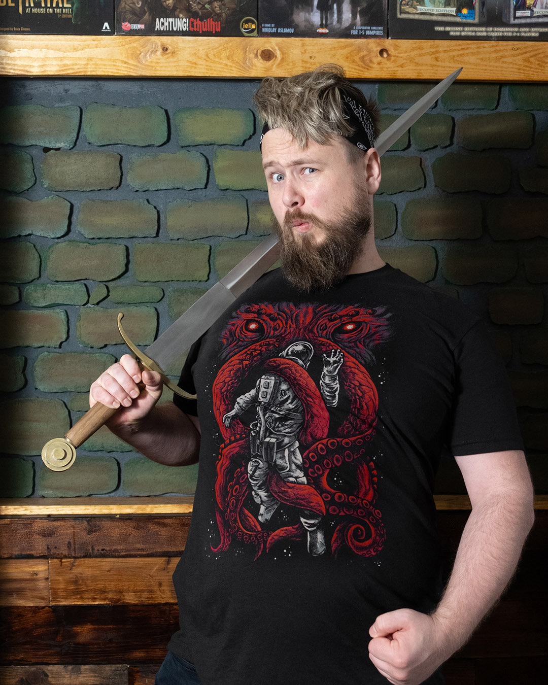Cosmic Clash Tee Hoodie, Sweatshirt | CoreVibeTees.com (Image 3)
