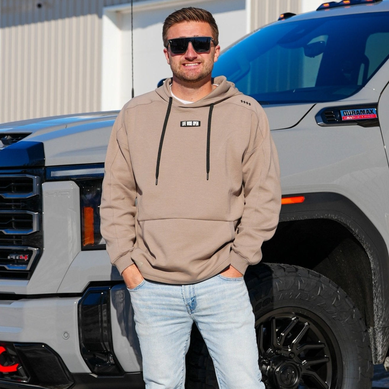 Tan Tech Hoodie T-Shirts, Sweatshirt | CoreVibeTees.com (Image 2)