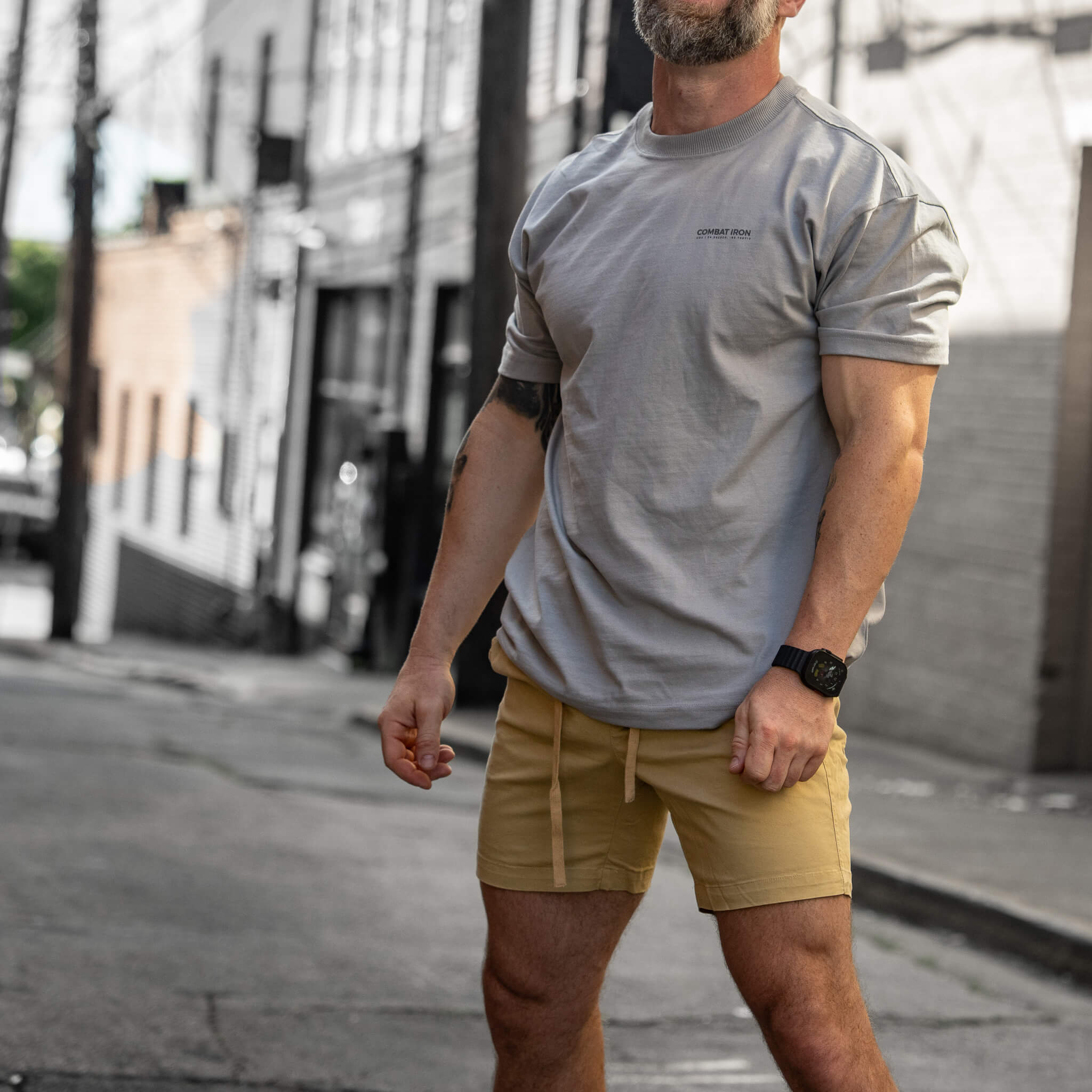 Branded Heavyweight Men's T-Shirt Hoodie, Sweatshirt | CoreVibeTees.com (Image 5)