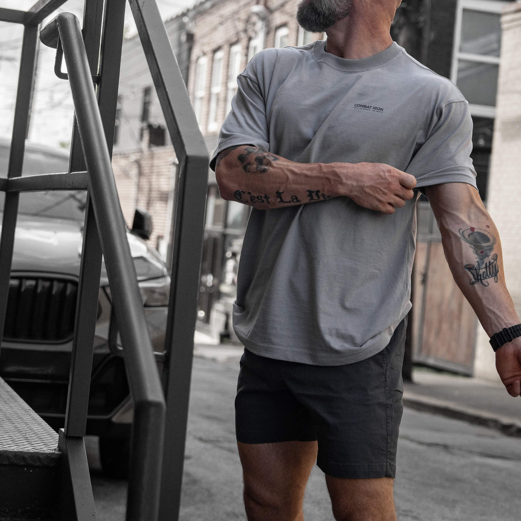 Branded Heavyweight Men's T-Shirt Hoodie, Sweatshirt | CoreVibeTees.com (Image 3)