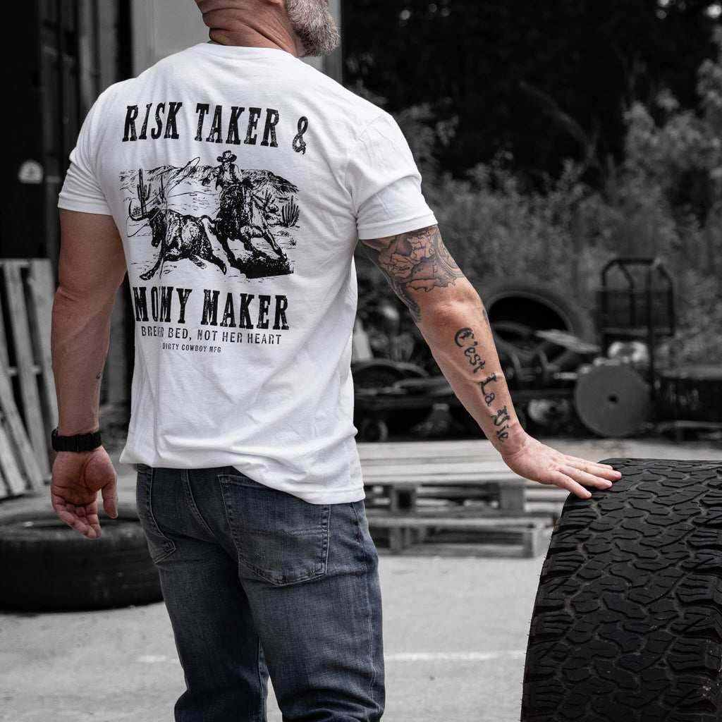 Risk Taker & Mommy Maker Men's T-Shirt Hoodie, Sweatshirt | CoreVibeTees.com (Image 5)