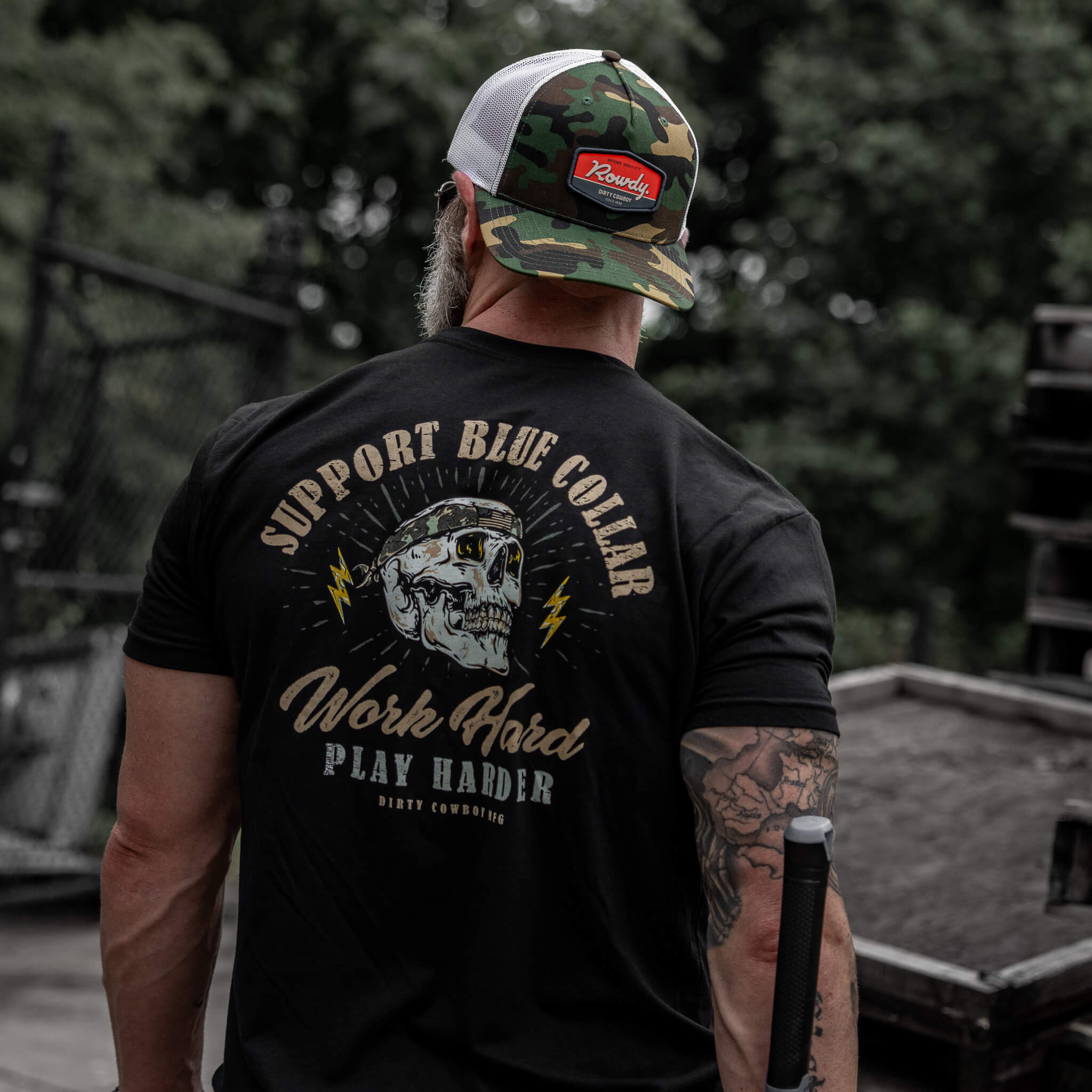 Work Hard Play Harder Men's T-Shirt Hoodie, Sweatshirt | CoreVibeTees.com (Image 4)