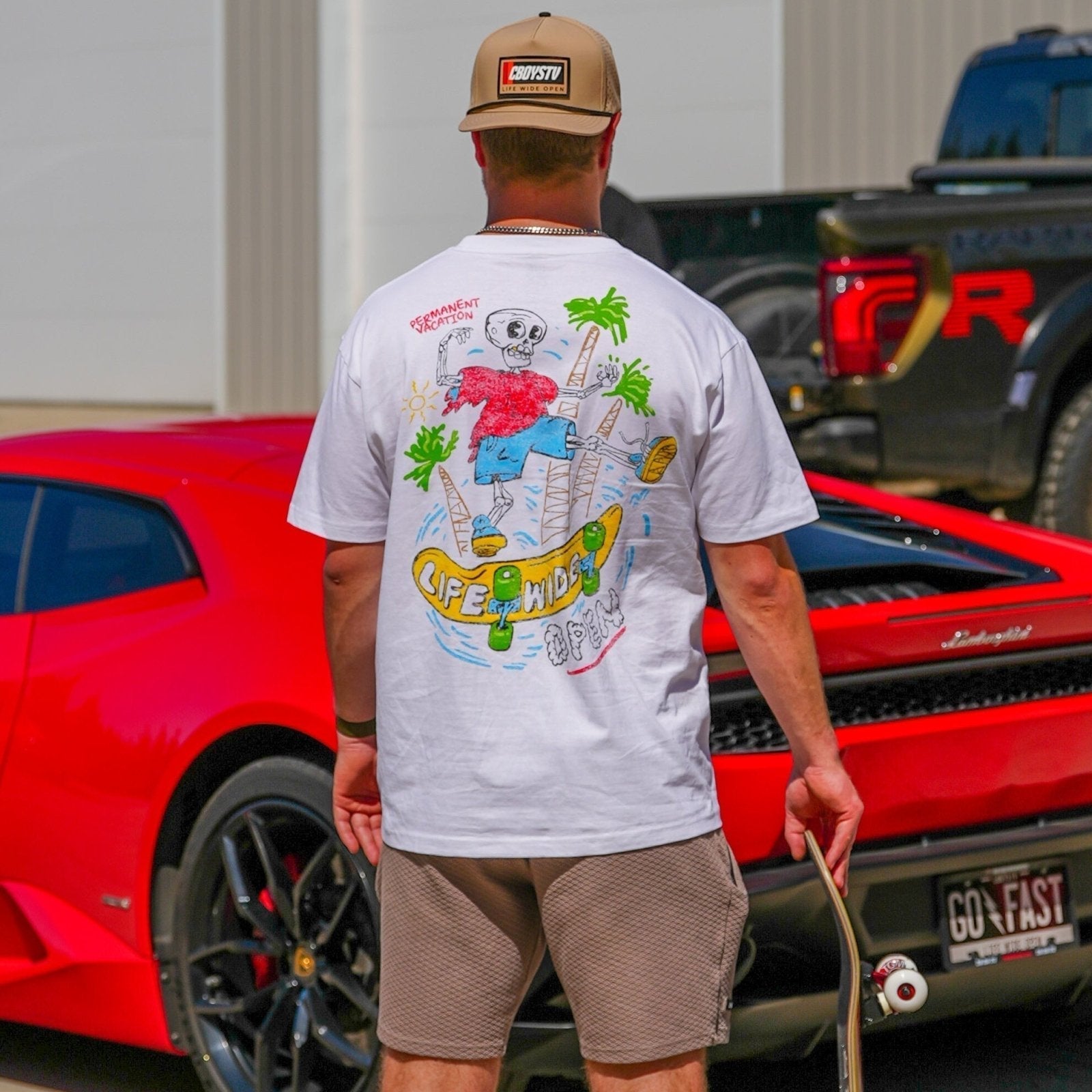 Permanent Vacation Tee 2025 Hoodie, Sweatshirt | CoreVibeTees.com (Image 4)