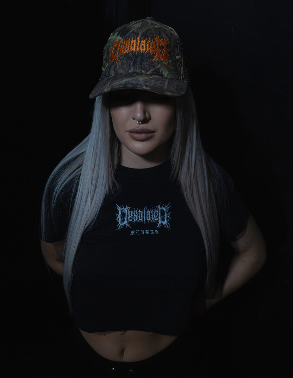 Desolated Cropped T-shirt Hoodie, Sweatshirt | CoreVibeTees.com (Image 2)