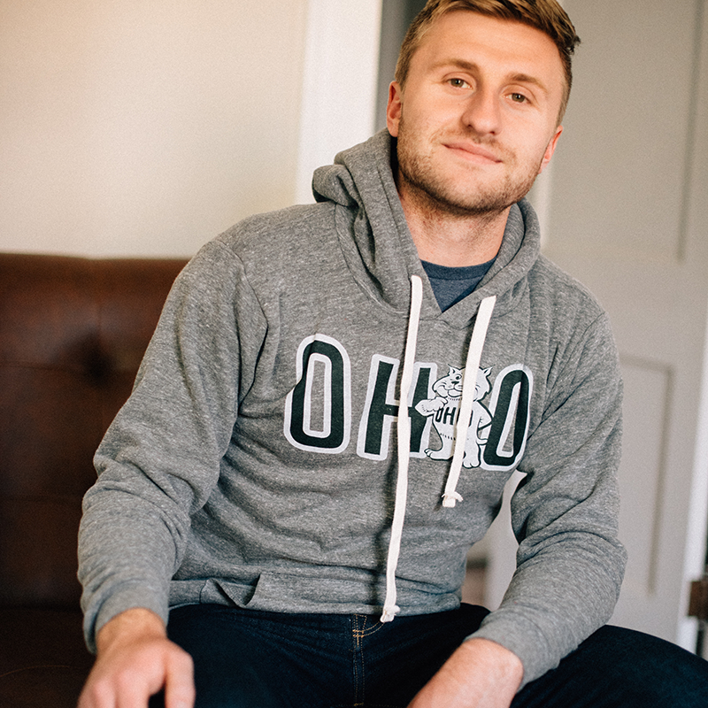 Ohio University Rufus Hoodie Style001 T-Shirts, Sweatshirt | CoreVibeTees.com (Image 2)