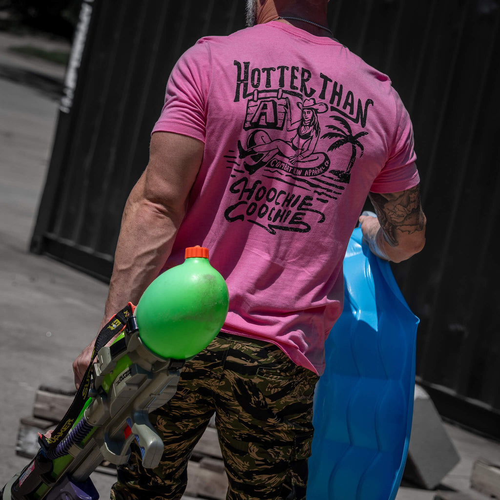 Hotter Than A Hoochie Coochie Men's T-Shirt Hoodie, Sweatshirt | CoreVibeTees.com (Image 3)