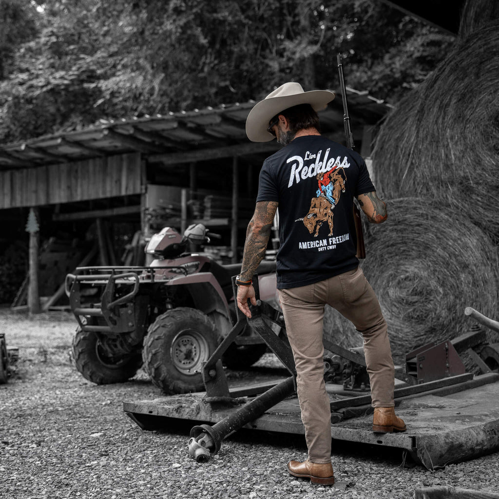 Live Reckless Men's T-Shirt Hoodie, Sweatshirt | CoreVibeTees.com (Image 5)
