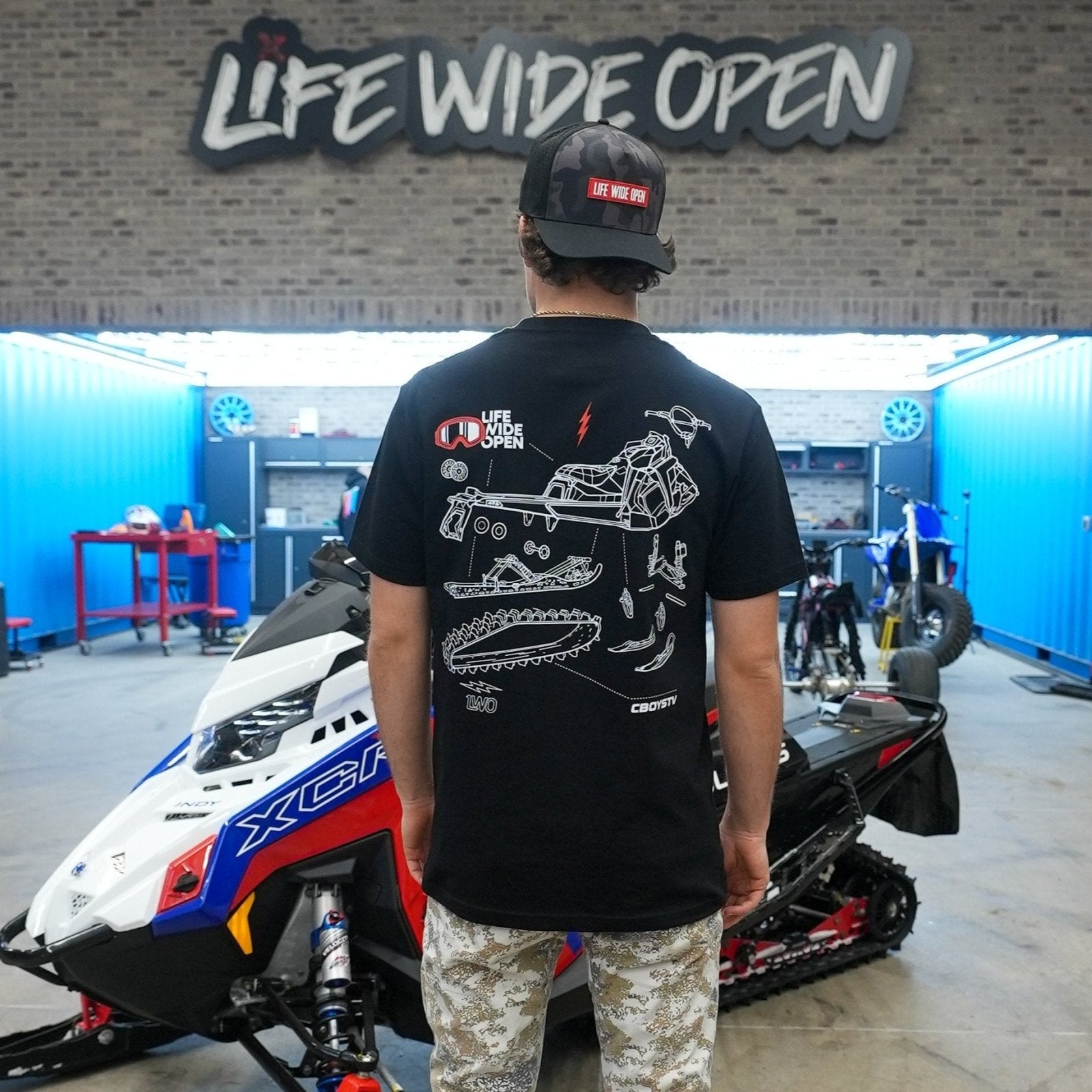 Snowmobile Blowup Tee Hoodie, Sweatshirt | CoreVibeTees.com (Image 5)