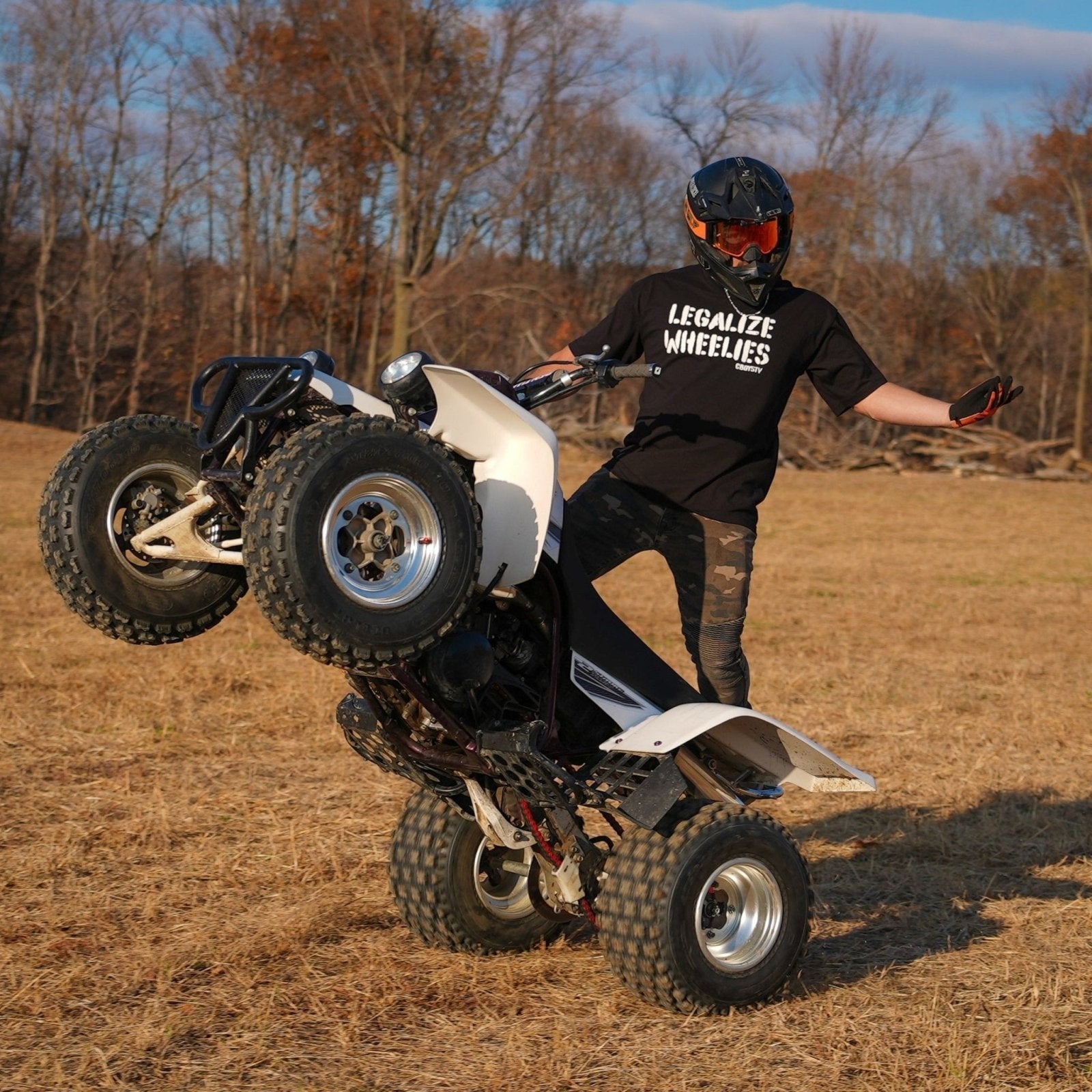 Legalize Wheelies Tee Hoodie, Sweatshirt | CoreVibeTees.com (Image 3)