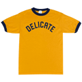 Yellow Delicate Tee Hoodie, Sweatshirt | CoreVibeTees.com (Image 1)
