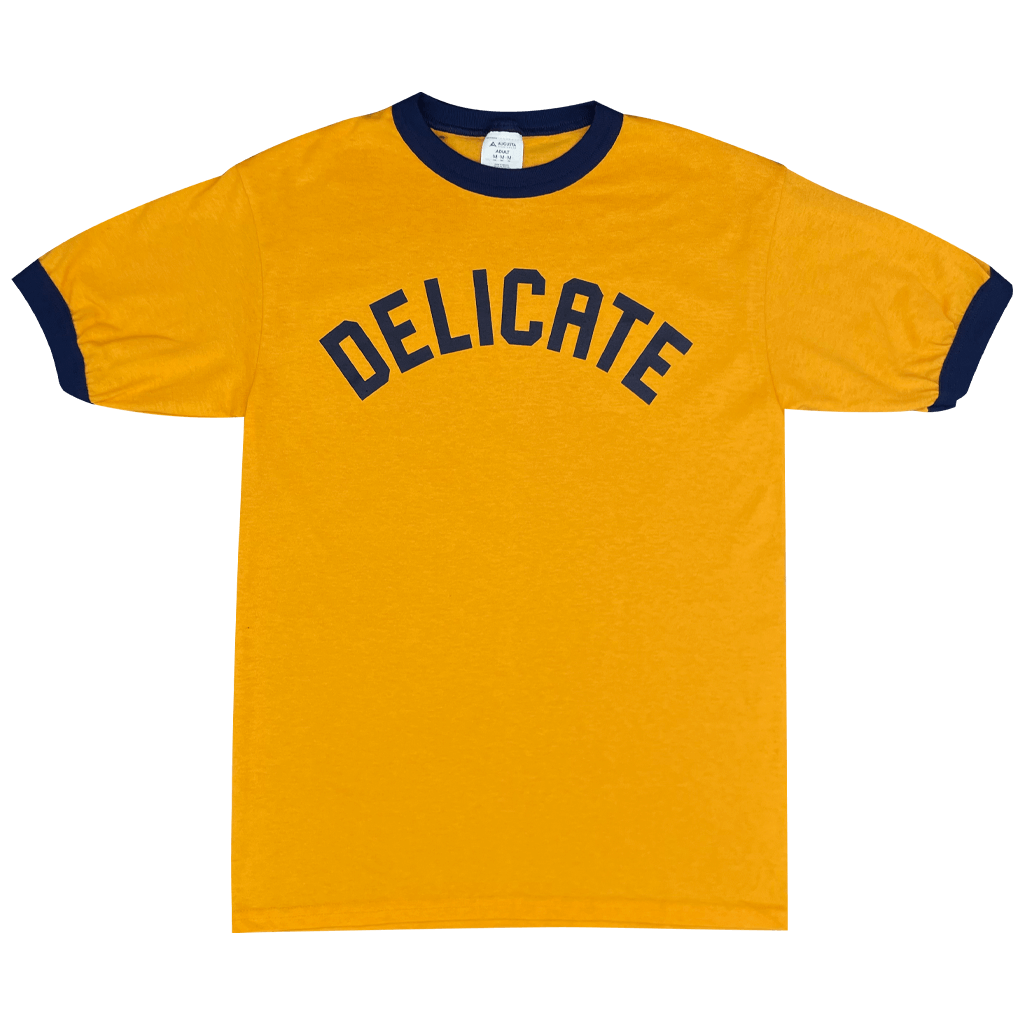 Yellow Delicate Tee Hoodie, Sweatshirt | CoreVibeTees.com (Image 1)