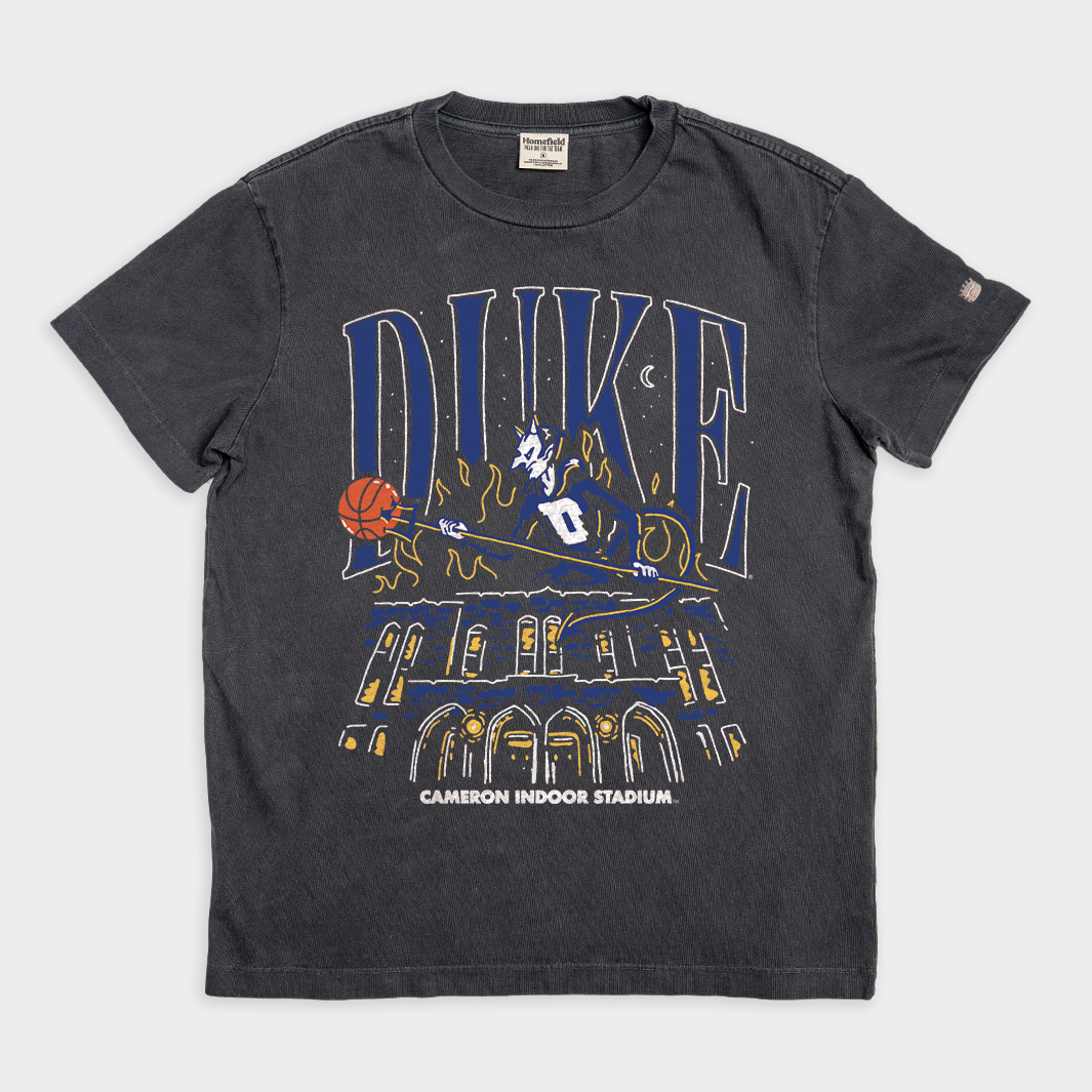 Duke Cameron Indoor Stadium Vintage Heavyweight Tee Style001 Hoodie, Sweatshirt | CoreVibeTees.com (Image 1)
