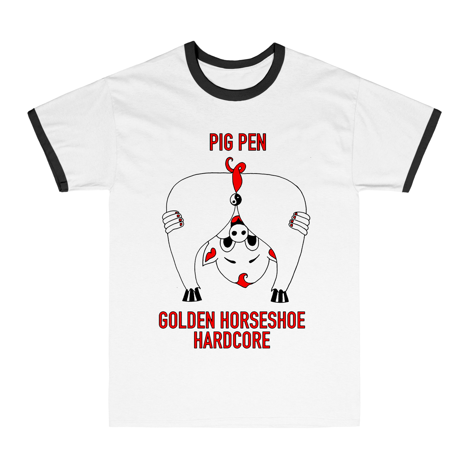 Pig Pen - Pig Pen Ringer T-Shirt Hoodie, Sweatshirt | CoreVibeTees.com