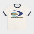 Drexel Vintage Logo Ringer Tee Hoodie, Sweatshirt | CoreVibeTees.com
