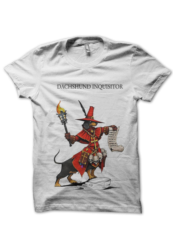 Dachshund Inquisitor T-Shirt Hoodie, Sweatshirt | CoreVibeTees.com