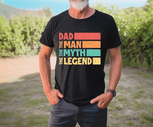 Dad The Man The Myth The Legend Father's Day Shirt, Dad T-Shirt Sweatshirt, Dad Gifts,Trendy Daddy Shirt, Father's Day Gift, Husband Present