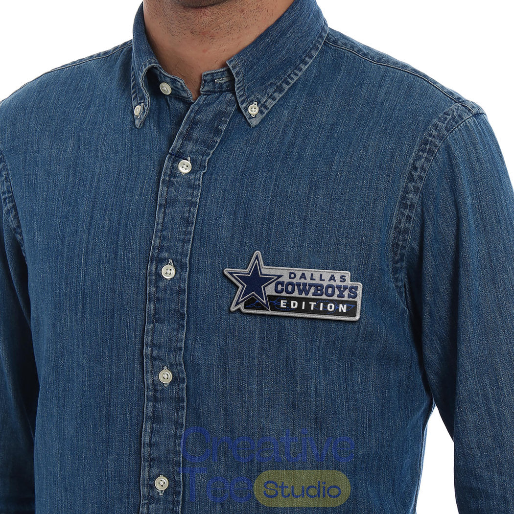 Dallas Cowboys Edition Embroidered Iron-On Patch