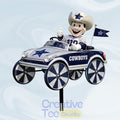 Dallas Cowboys Rowdy Mascot Garden Wind Spinner