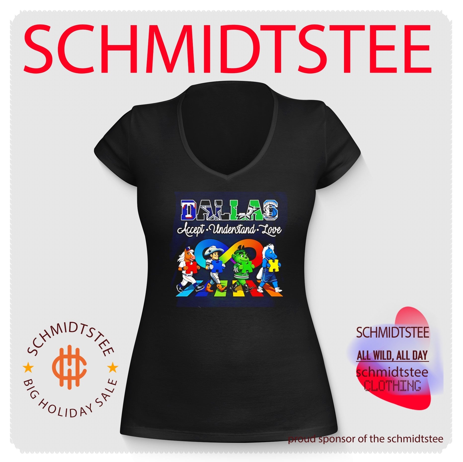 Dallas Sports accept understand love mascot shirt
