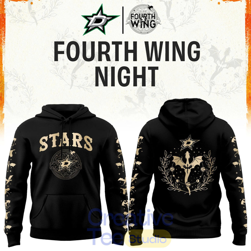 Dallas Stars Fourth Wings Night Limited Edition Hoodie
