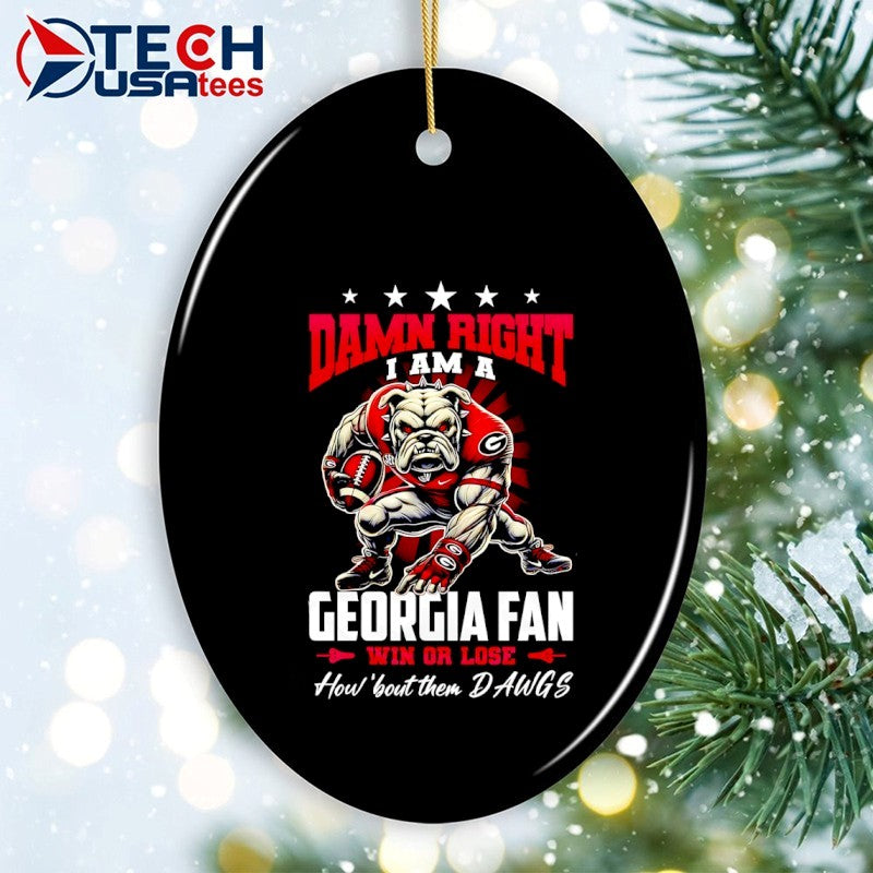 Damn right I am a Georgia Bulldogs fan win or lose how ’bout them Dawgs shirt