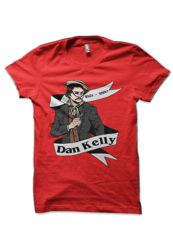 Dan Kelly (Banner) Red T-Shirt Hoodie, Sweatshirt | CoreVibeTees.com