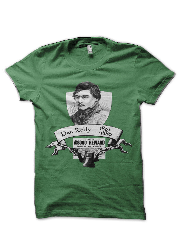 Dan Kelly Outlaw Green T-Shirt Hoodie, Sweatshirt | CoreVibeTees.com