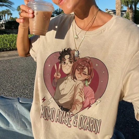 DanDaDan Shirt - Turbo Ganny - Momo Ayase Anime Hoodie | Japanese Streetwear | Dandadan Anime Clothes & Merch for Otaku A2style{n002}2