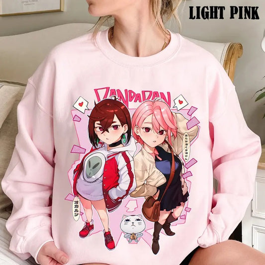 DanDaDan Shirt - Turbo Ganny - Momo Ayase Anime Hoodie | Japanese Streetwear | Dandadan Anime Clothes & Merch for Otaku A7