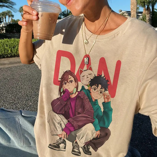 DanDaDan Shirt - Turbo Ganny - Momo Ayase Anime Hoodie | Japanese Streetwear | Dandadan Anime Clothes & Merch for Otaku A8