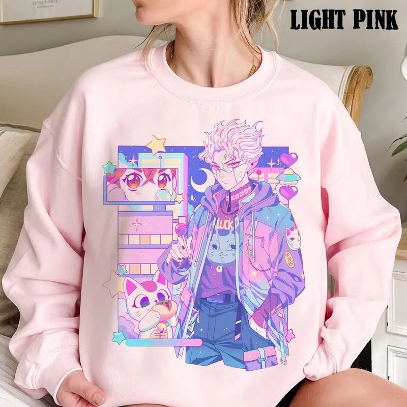 DanDaDan Shirt - Turbo Ganny - Momo Ayase Anime Hoodie | Japanese Streetwear | Dandadan Anime Clothes & Merch for Otaku A9