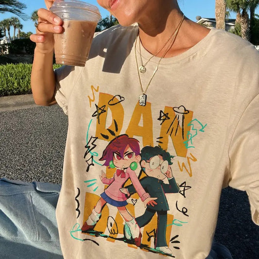 DanDaDan Shirt - Turbo Ganny - Momo Ayase Anime Hoodie | Japanese Streetwear | Dandadan Anime Clothes & Merch for Otaku