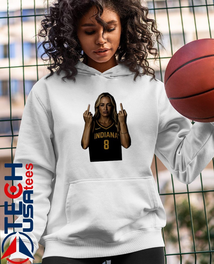 Dana White Sophie Cunningham middle finger flipping the bird shirt