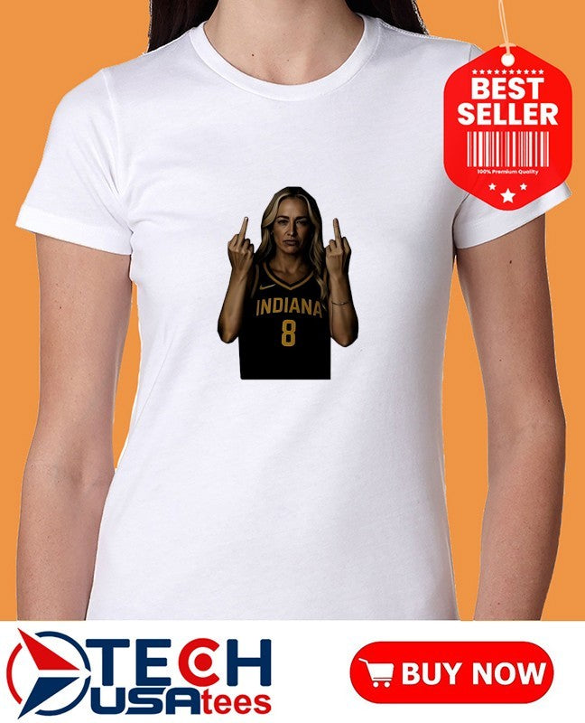 Dana White Sophie Cunningham middle finger flipping the bird shirt