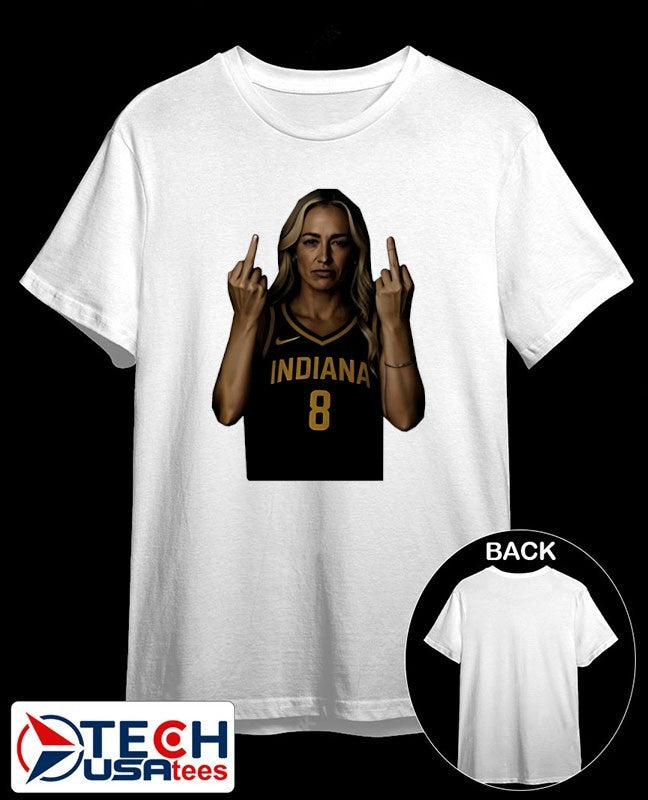 Dana White Sophie Cunningham middle finger flipping the bird shirt