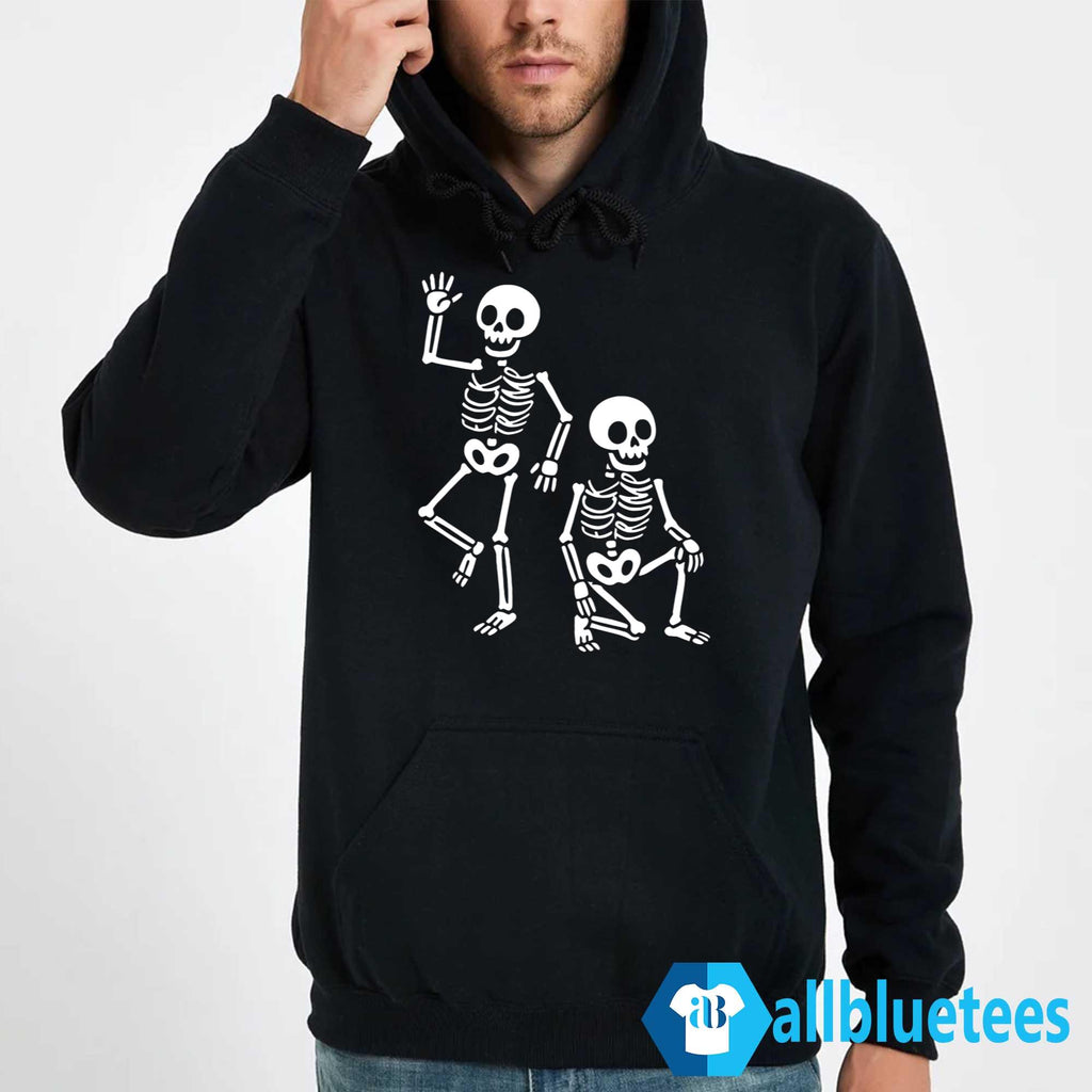 Dancing Skeleton F-ck Trump Halloween Shirt