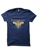 Danvers / Rambeau  Navy Blue Half Sleeve T-Shirt Hoodie, Sweatshirt | CoreVibeTees.com