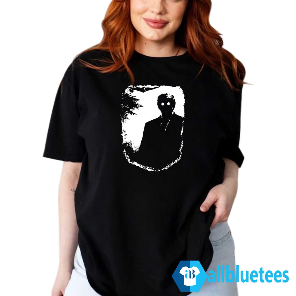 Dark Shadow Figure Mysterious Silhouette Trump Shirt