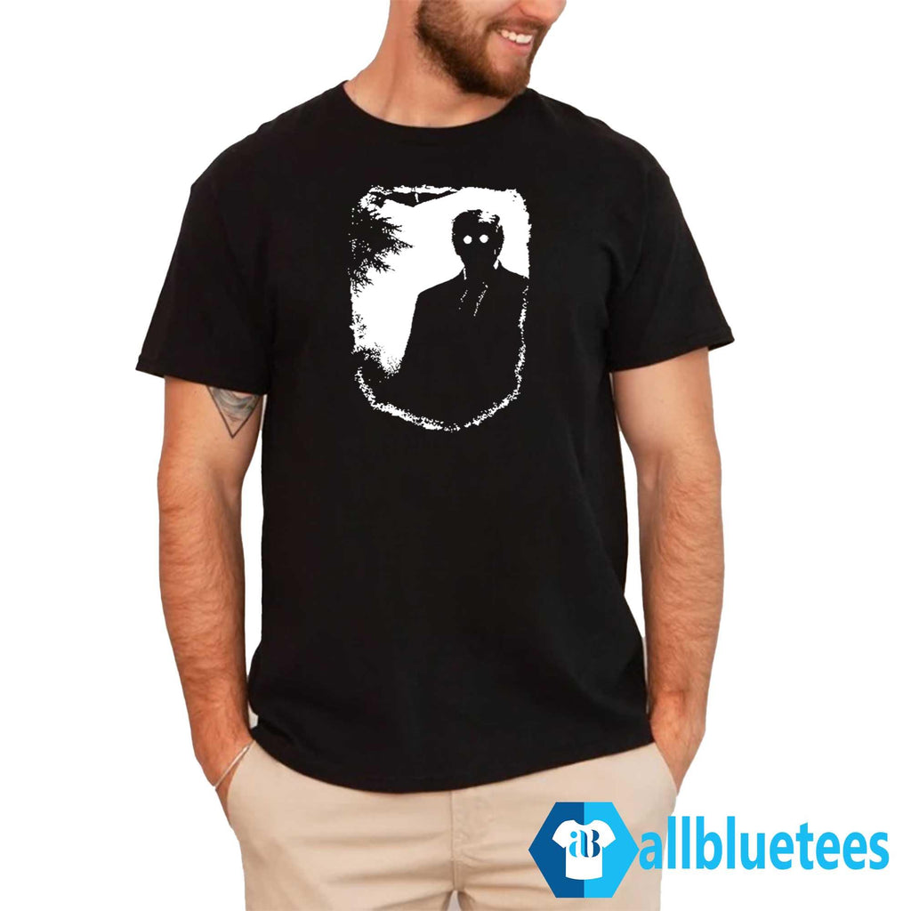 Dark Shadow Figure Mysterious Silhouette Trump Shirt