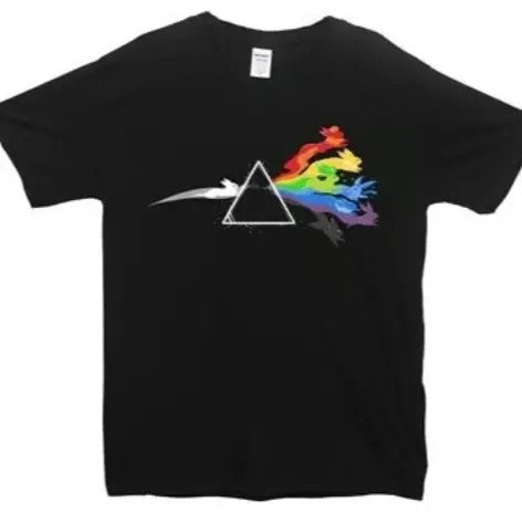 Dark Side of the Eevee Pokemon T Shirt Menswear Top