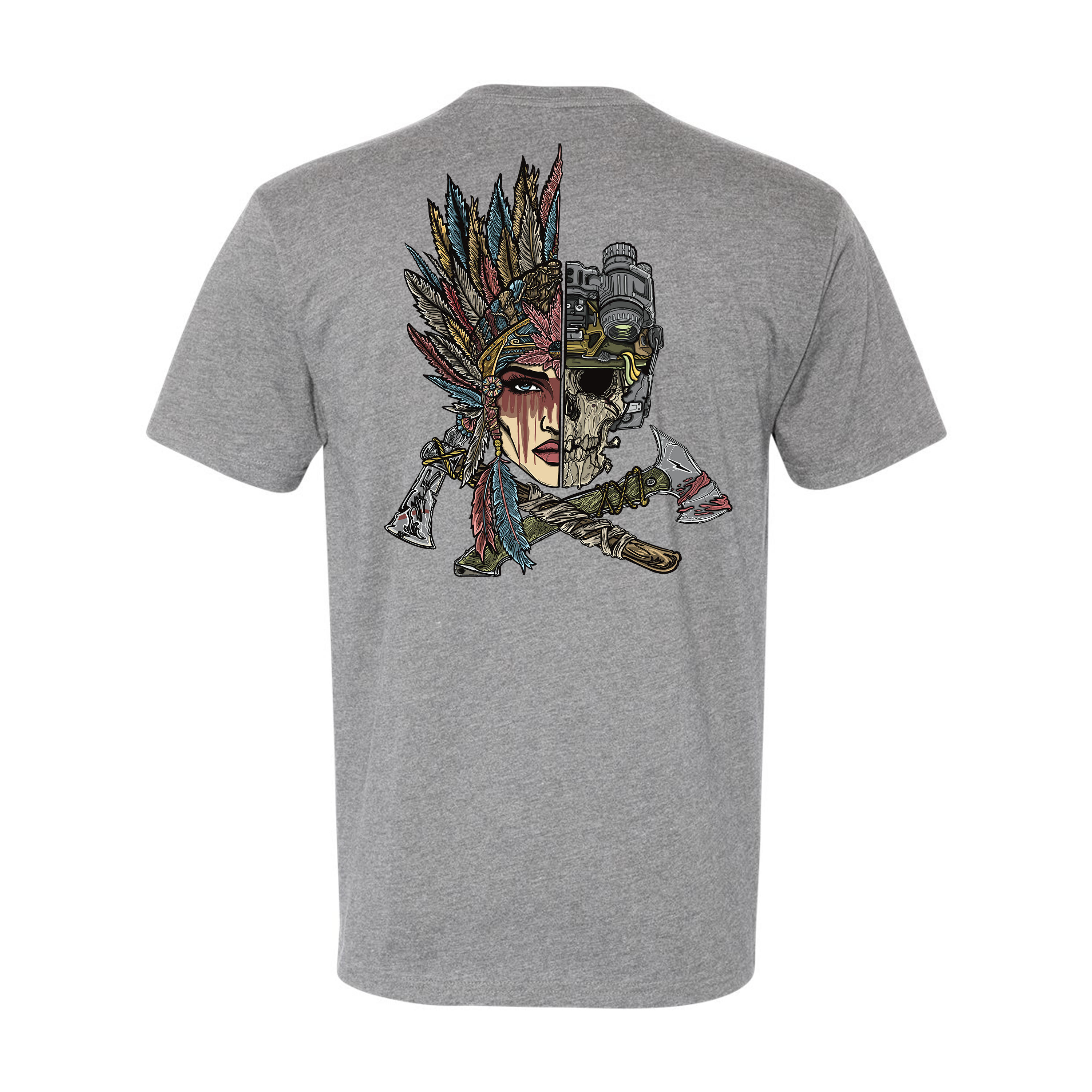 Warfighter Tee Hoodie, Sweatshirt | CoreVibeTees.com (Image 2)